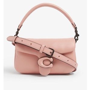 Coach Tabby 18 Pillow Leather Shoulder Bag Candy Pink